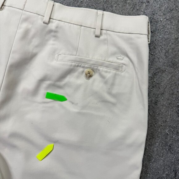 Peter Millar Salem Performance Golf Shorts Men 38 Beige 9" Crown Sport b098 - Picture 12 of 16